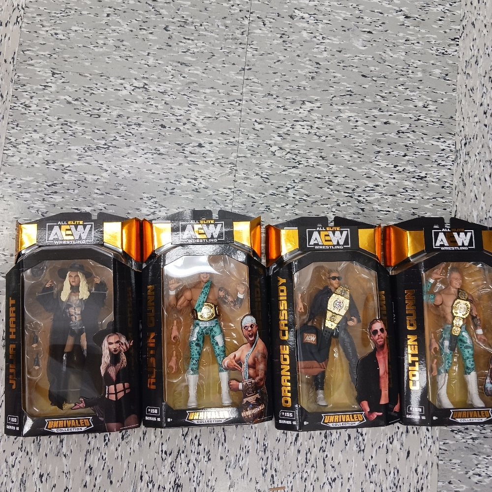 AEW Unrivaled Action Figures Set